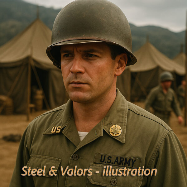 Boutons de col US "Military Intelligence Corps" ( authentique ) – Image 2