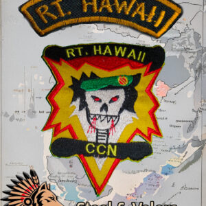 Patches RT HAWAII CCN – Forces spéciales MACV-SOG – Vietnam